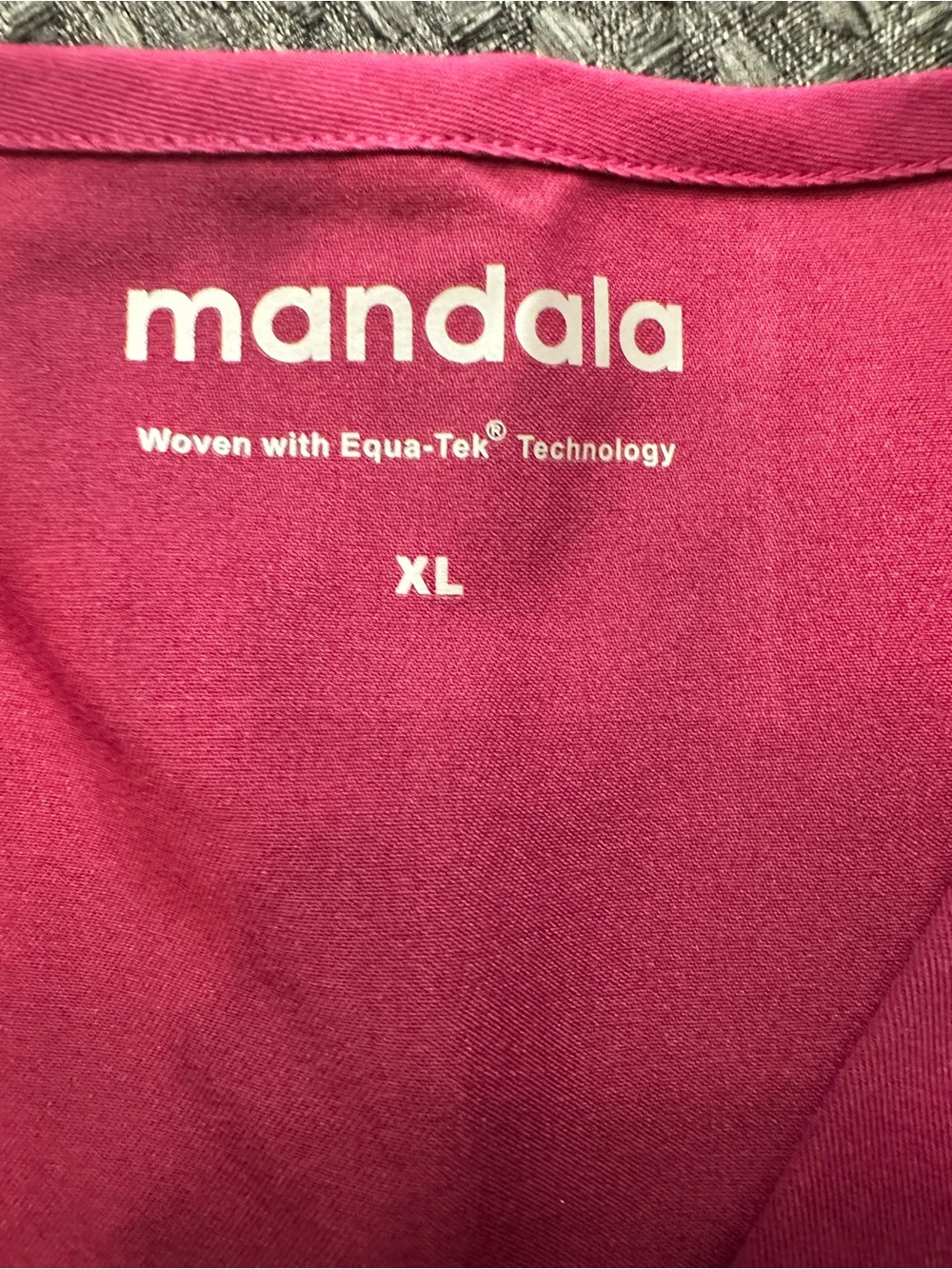 Mandala pink scrub top - Picture 2 of 4